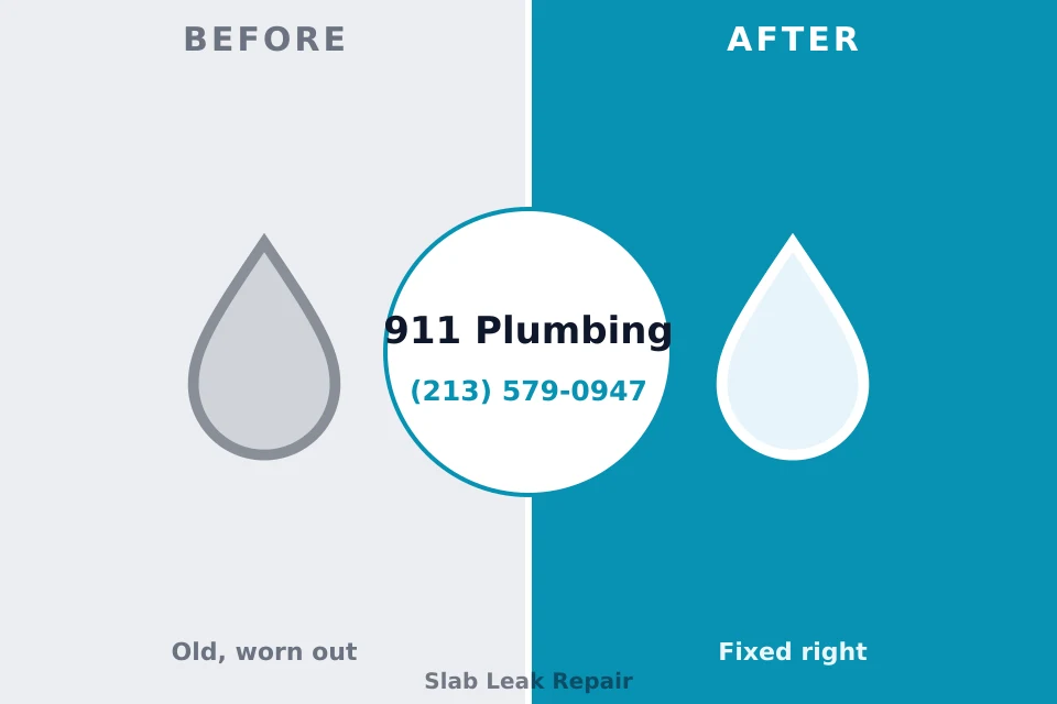 Before and after: plumbing repair St. Augusta, MN